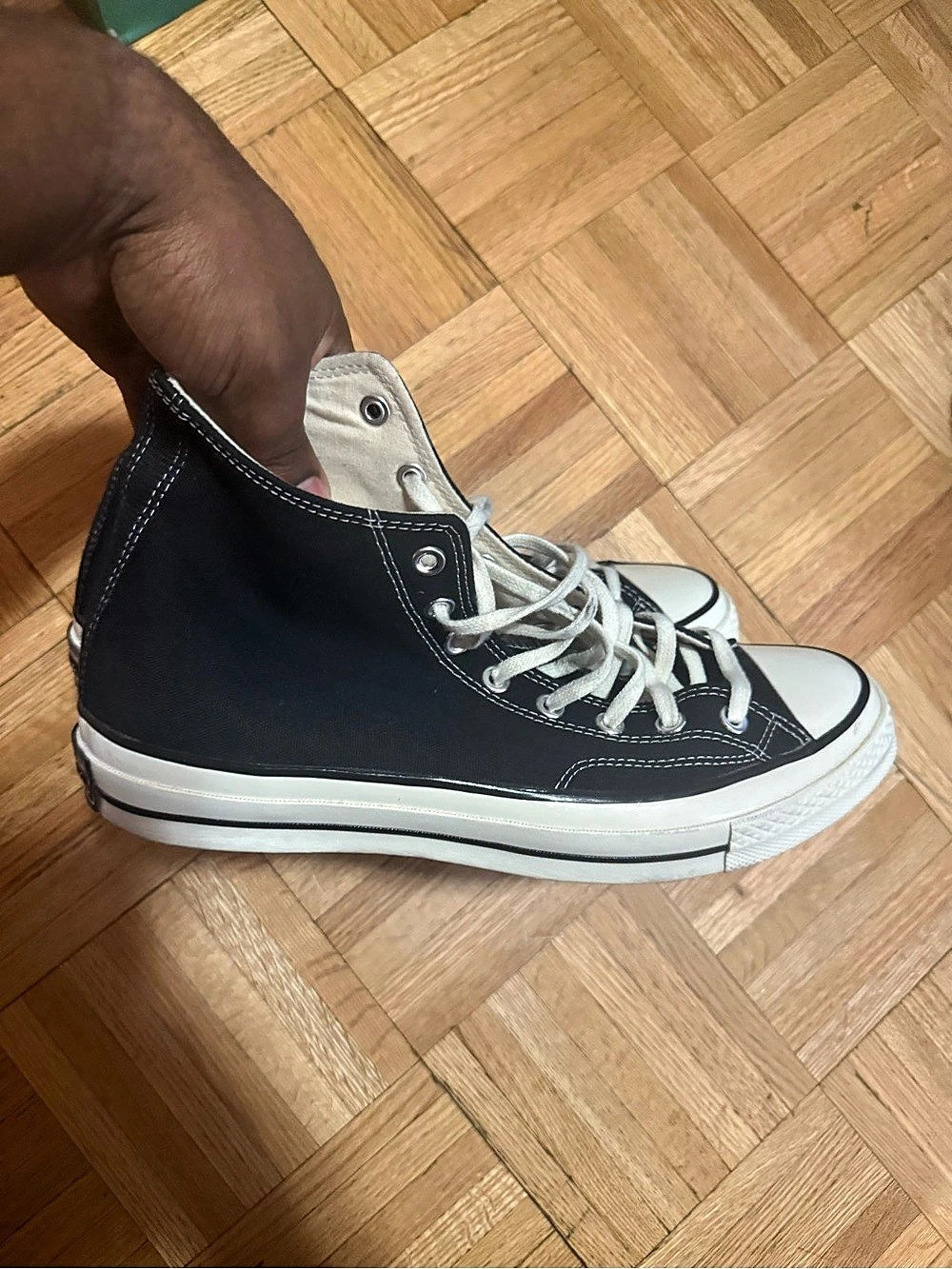 Converse Chuck Taylor All Star High Top Sneakers Black & White US 10.5